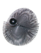Chimney sweeping brush