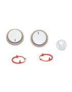 White knobs (excl.), set of 3- VAILLANT - 0020048920