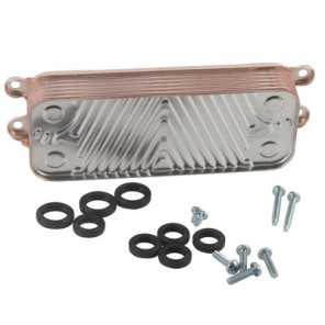 14 Plate domestic water heat exchanger- SAUNIER DUVAL - 0020186153