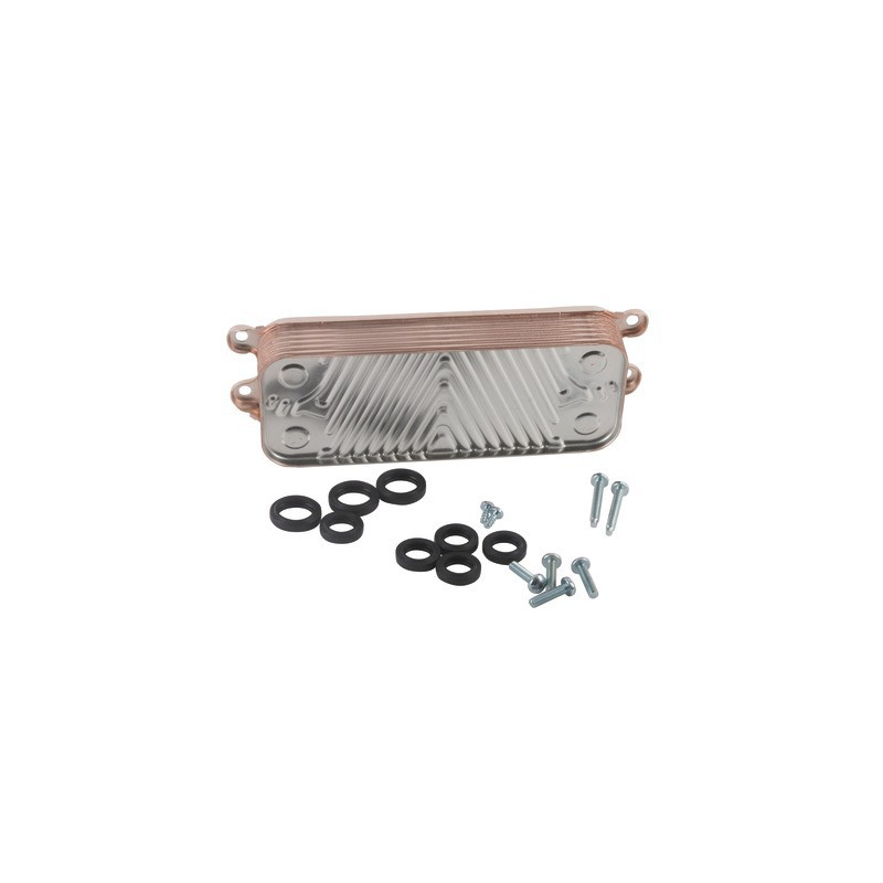 14 Plate domestic water heat exchanger- SAUNIER DUVAL - 0020186153