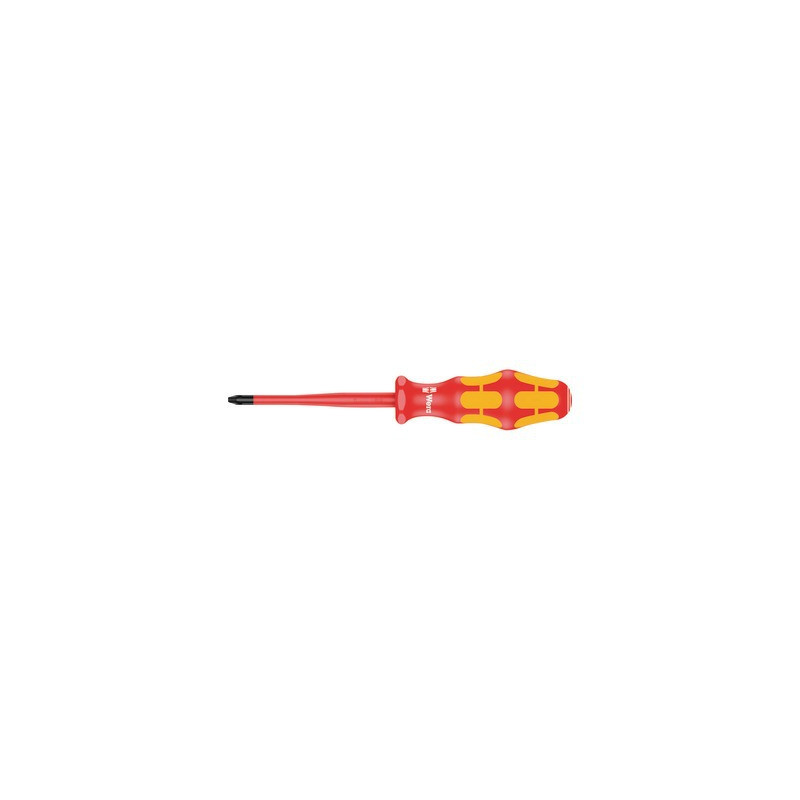 Tournevis VDE isolé pour vis cruciformes- WERA - 05006451001