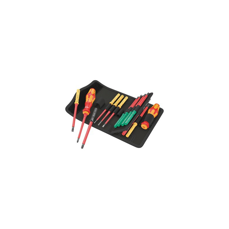 Kraftform Kompakt VDE 17 pièces- WERA - 05006611001