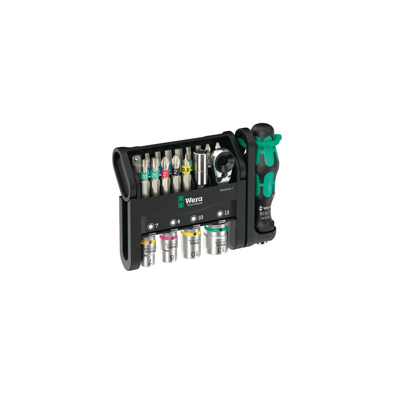 Tool-Check Modular 21 pièces- WERA - 05049000001
