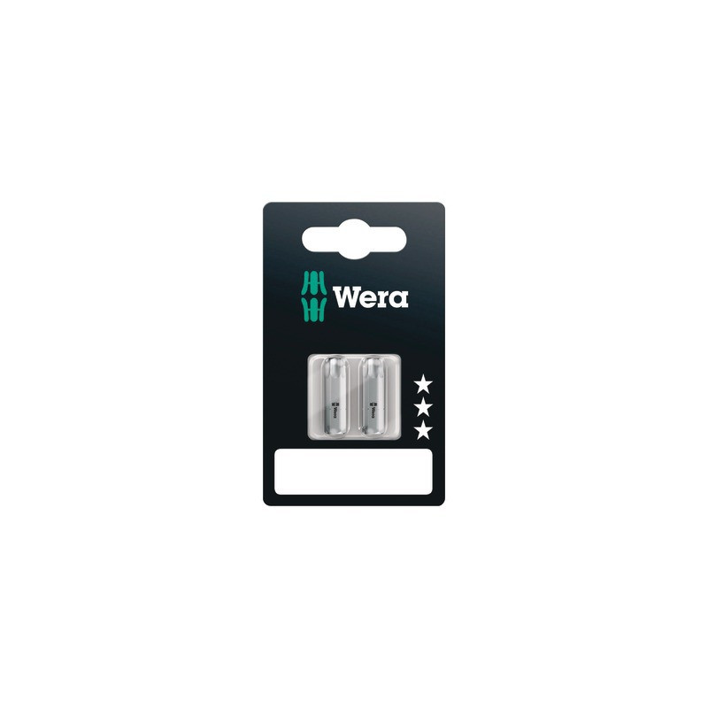 Embouts TORX® SB, TX 40 x 25 mm, 2 pièce- WERA - 05073317001