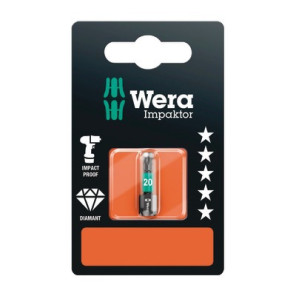 Embouts IMP DC SB Impaktor, TX 20 x 25 m- WERA - 05073924001