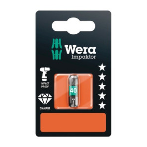 Embouts IMP DC SB Impaktor, TX 40 x 25 m- WERA - 05073927001