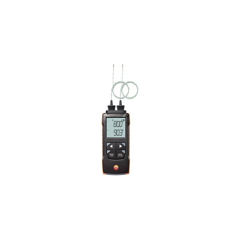Testo 922 - Thermomètre 2 voies pour TC Type K avec connexion App- TESTO - 0563 0922