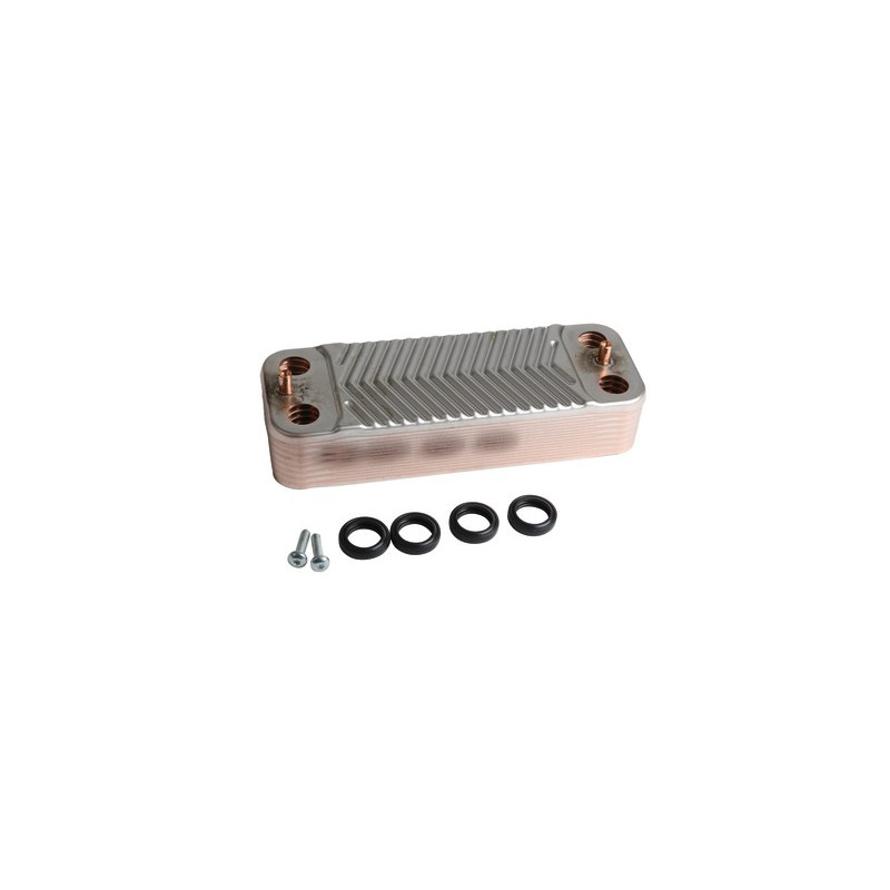 Domestic heat exchanger 16 plates- SAUNIER DUVAL - 05733000
