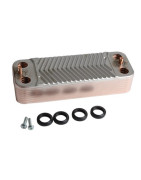 Domestic heat exchanger 16 plates- SAUNIER DUVAL - 05733000 Domestic heat exchanger 16 plates- SAUNIER DUVAL - 05733000