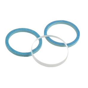 Glass Pyrex dia 38 thickness 4.8 + 2 gaskets- ATLANTIC - 060407