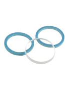 Glass Pyrex dia 38 thickness 4.8 + 2 gaskets- ATLANTIC - 060407