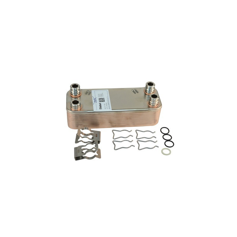 Domestic hot water exchanger 20 plates- VAILLANT - 065153