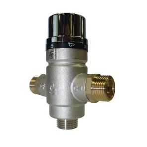 Thermostatic mixing valve 1/2 male- DIFF - 100287