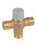 Thermostatic mixing valve 3/4 male- DIFF - 100289