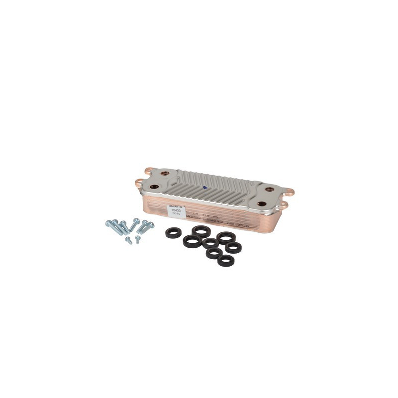 Heat exchanger 14 plates- DIFF pour Saunier Duval - 0020186153