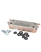 Heat exchanger 14 plates- DIFF pour Saunier Duval - 0020186153