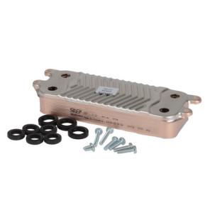 Heat exchanger 12 plates- DIFF pour Saunier Duval - 0020186152