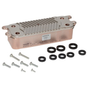 Heat exchanger 18 plates- DIFF pour Saunier Duval - 0020186154