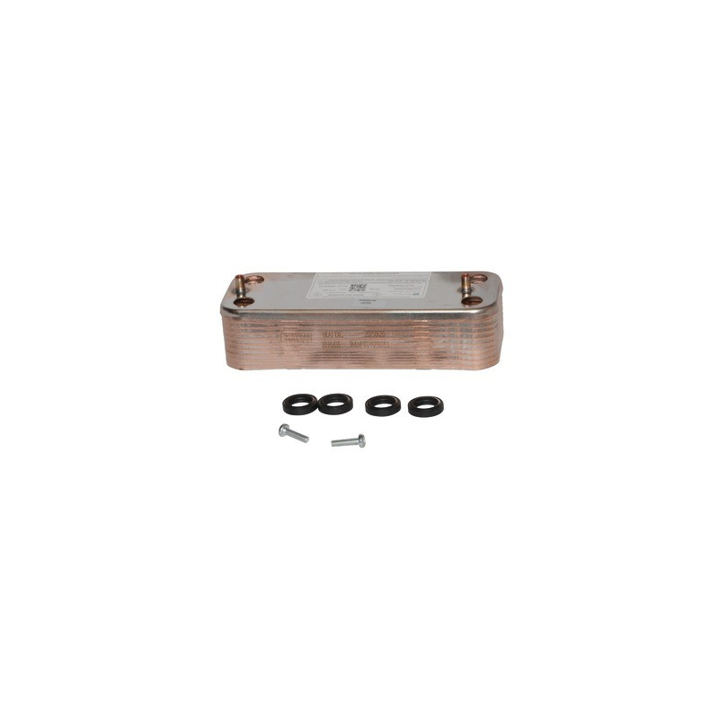 Plate heat exchanger (20 plates)- DIFF pour Saunier Duval - 0020105937