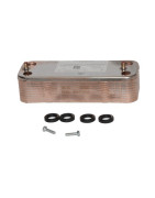 Plate heat exchanger (20 plates)- DIFF pour Saunier Duval - 0020105937