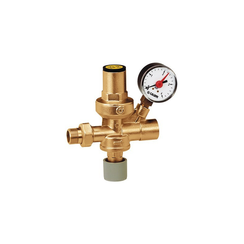 Filling unit  553 mf1/2" pressure gauge- CALEFFI - ABTM