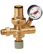 Filling unit  553 mf1/2" pressure gauge- CALEFFI - ABTM