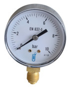 Pressure gauge 0 to 10 bar ø63mm- DIFF - 109464