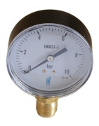 Water & air pressure gauge 0/10 bar ø80mm- DIFF - 109466 Water & air pressure gauge 0/10 bar ø80mm- DIFF - 109466
