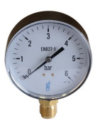 Water & air pressure gauge 0/6 bar ø100mm- DIFF - 109467 Water & air pressure gauge 0/6 bar ø100mm- DIFF - 109467
