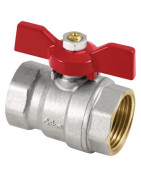 Ball valve FF butterfly handle 3/4"- DIFF - 110025