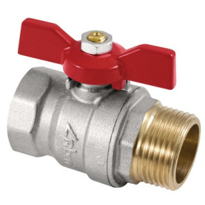 Ball valve MF butterfly handle 1"- DIFF - 110038