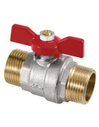 Ball valve MM butterfly handle 1/2"- DIFF - 110047