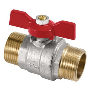Ball valve MM butterfly handle 3/4"- DIFF - 110048