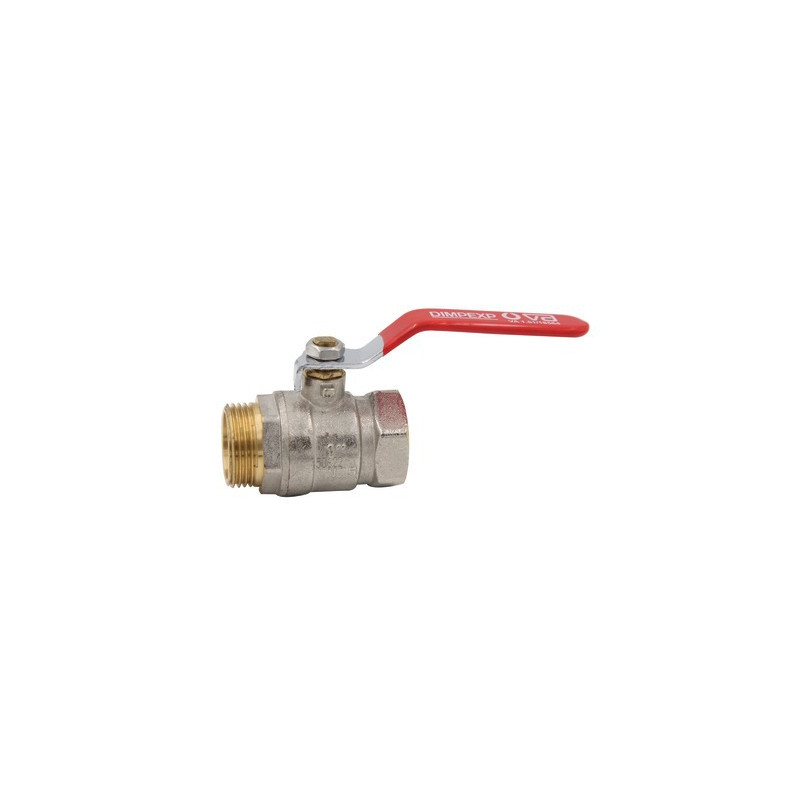 Ball valve MF PN 40 3/8"- DIMPEXP - 1152-38