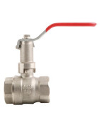 Ball valve FF with extended lever PN 40 3/4"- DIMPEXP - 1346-34