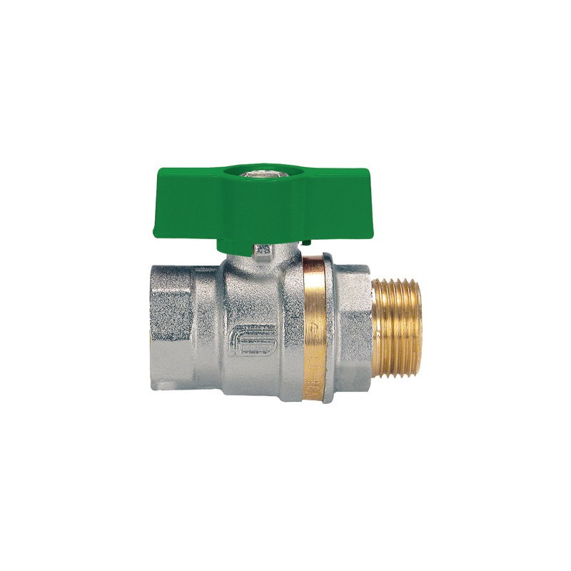 Ball valve MF T-handle PN 40 NF 1/2"- EFFEBI - 0825V404NF