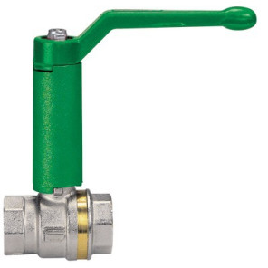 Ball valve FF with extended lever PN 40 NF 1 1/2"- EFFEBI - 0884V408NF