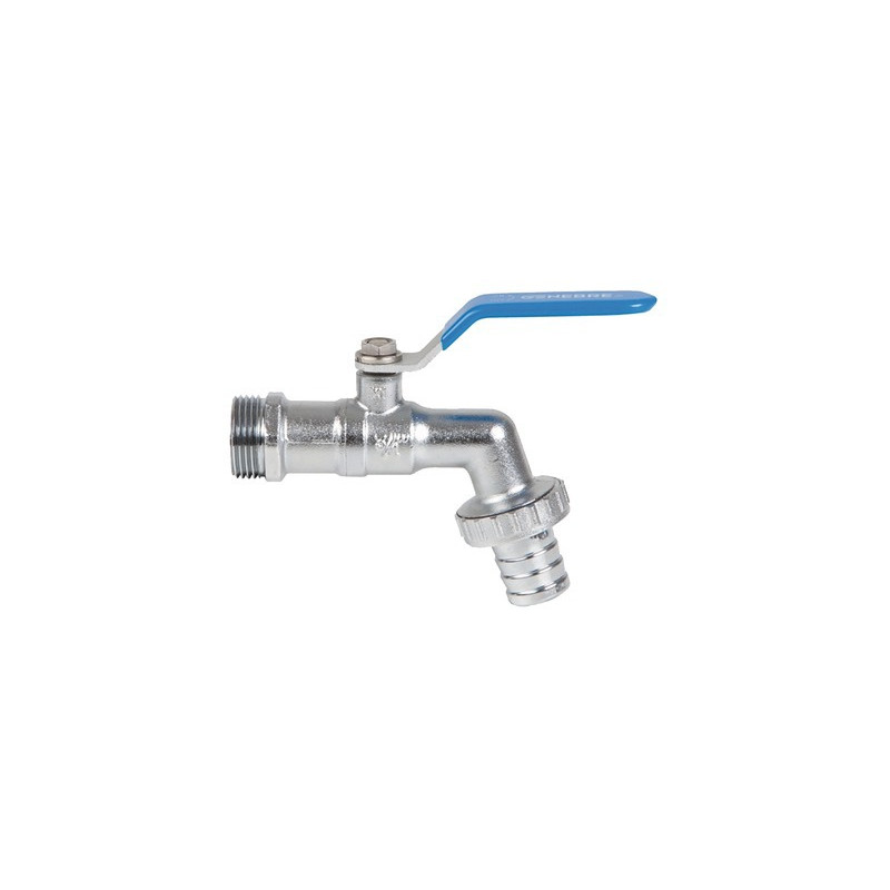 Ball valve garden tap, hose connector 3/4" 3/4"- DIFF - 110137