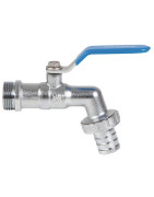 Ball valve garden tap, hose connector 3/4" 3/4"- DIFF - 110137