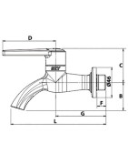 SKY patented anti-freeze valve in 1/2- EFFEBI - 1750P404 SKY patented anti-freeze valve in 1/2- EFFEBI - 1750P404