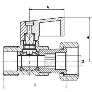 Ball valve specific applications 15/21- DIFF - 110144