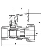 Ball valve specific applications 15/21- DIFF - 110144