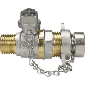 TAPPY valve MM with plug and square cap 1/2- EFFEBI - 2157N404