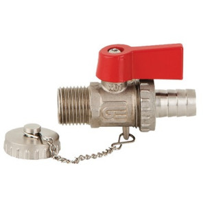Valve MM with lever and plug and connector 1/2"- GENEBRE - 110149
