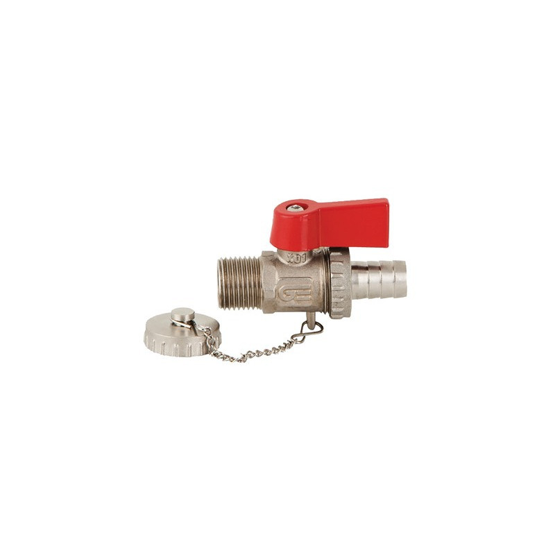 Valve MM with lever and plug and connector 1/2"- GENEBRE - 110149