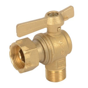 Water meter isolation ball valve angled MF 3/4"- DIFF - 110163
