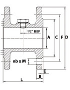 Spacer sleeve D125 NF29323- SFERACO - 1195125 Spacer sleeve D125 NF29323- SFERACO - 1195125