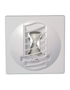 Bouche d'extraction autoréglable BapCOLOR Standard Bi-débit- ALDES - 11019139 Bouche d'extraction autoréglable BapCOLOR Standard Bi-débit- ALDES - 11019139