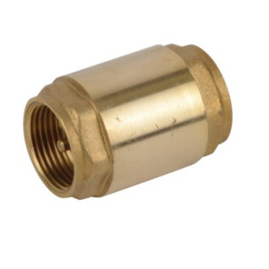 Brass all-position non-return valve brass valve 1 1/4- DIFF - 110247
