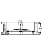 Cast iron double flapper valve 100- SFERACO - 370100